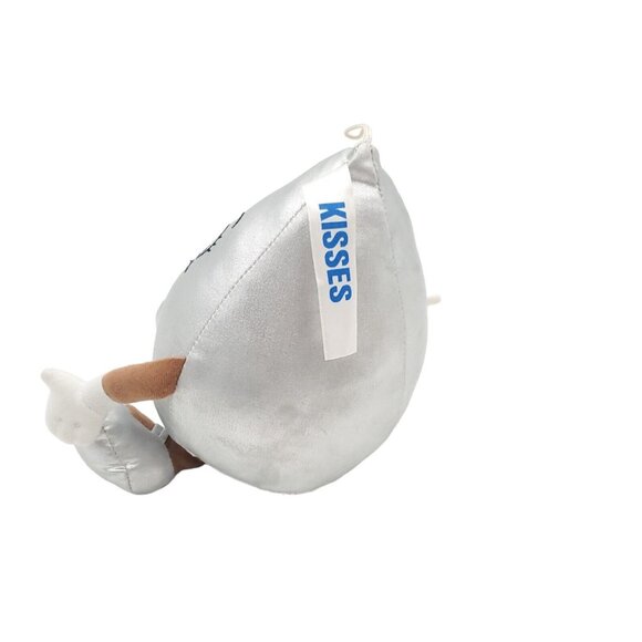 9” HERSHEY’S KISS GIRL‎ PLUSH Chocolate Stuffed Animal Park Souvenir Toy Silver - Picture 3 of 5